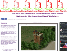 Tablet Screenshot of lowe-stand.org.uk